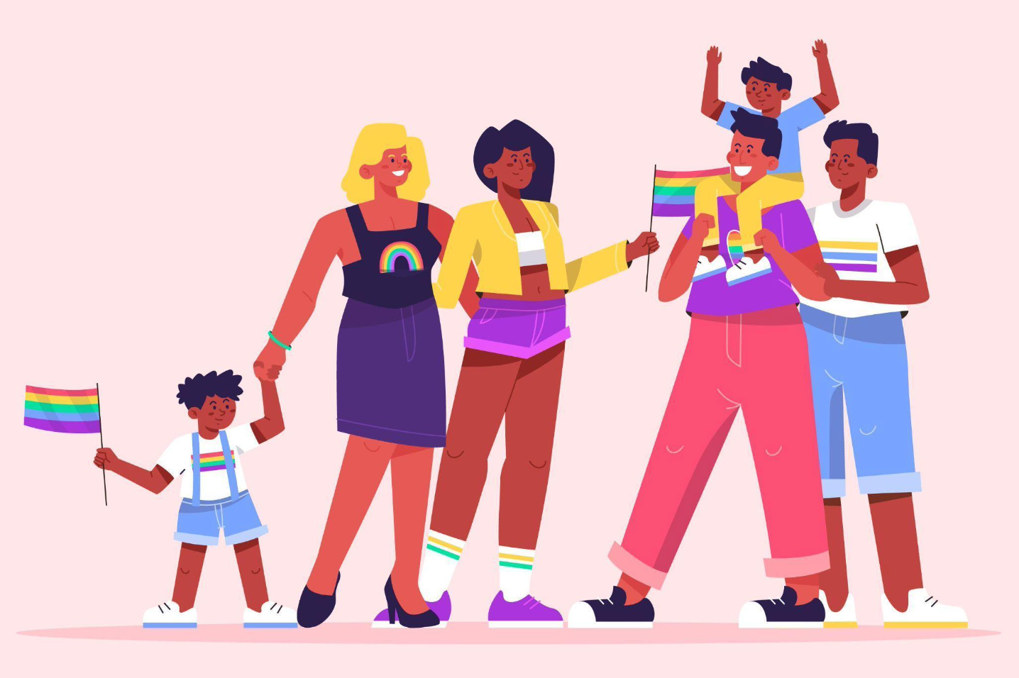Navigating Acceptance and Support for LGBTQ+ Individuals.